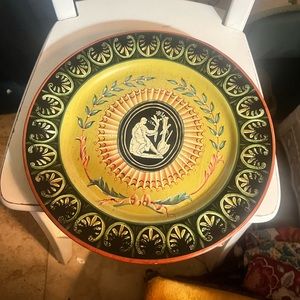 💃4 Vintage Toyo Plates by Lillian August. Decoration only

#A-100